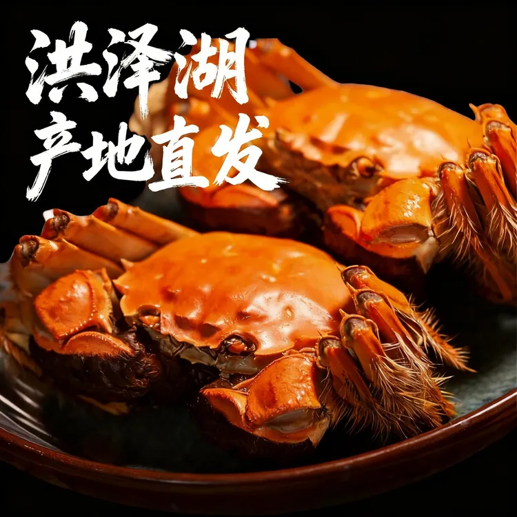 【活蟹】江苏大闸蟹全母蟹8只装（母2.8-3.1两）精品金标蟹礼盒