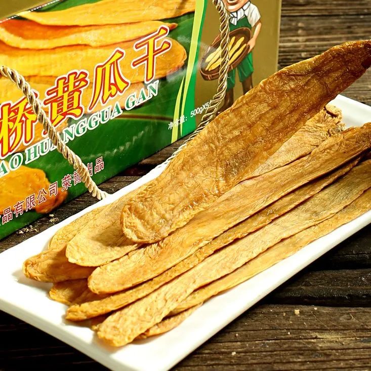 化州笪桥脆的淡味生晒黄瓜干