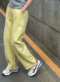 【周嵘专属】秋季弯刀卫裤秋季高腰垂感休闲裤显瘦运动建议卡码拍小