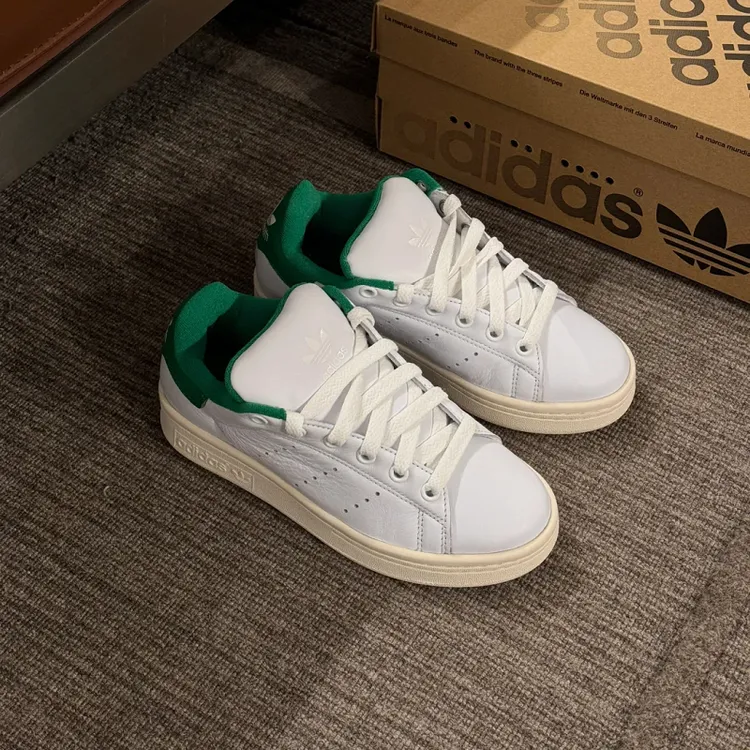 正品Adidas阿迪达斯三叶草男女经典款百搭运动休闲面包板鞋IF6215
