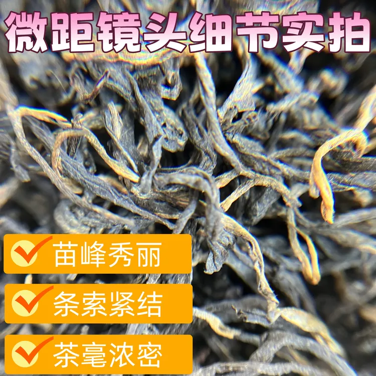 【滇红毛峰】云南凤庆滇红毛峰蜜香浓郁高山荒野茶园茶农自产自销