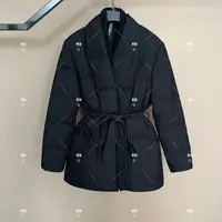 秋冬气质小香风时尚设计师中长款羽绒服 GS-58016