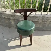 【清仓】【旋转灵动椅】实木可旋转餐椅学习椅化妆椅休闲椅靠背椅