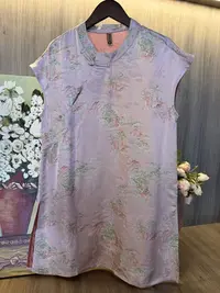 水如画【云岐】重工系列秋季新中式国风圆领气质宽松无袖衬衫上衣