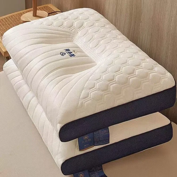 富安娜新款枕头枕芯家用护颈助睡眠护颈枕颈椎枕学生宿舍深睡枕