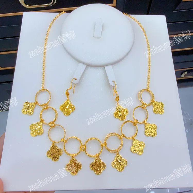 铜合金亚克力项链 碎碎冰时尚金子同款altun bilan ohxax 气质