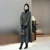 POPULARYW【卿山赴】Z·R上品屋 轻奢风秋冬气质高级感羊毛大衣
