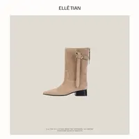 ELLE-TIAN 时尚中筒靴子EAQH008
