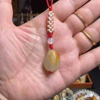 和田玉车挂未镶嵌5.7克