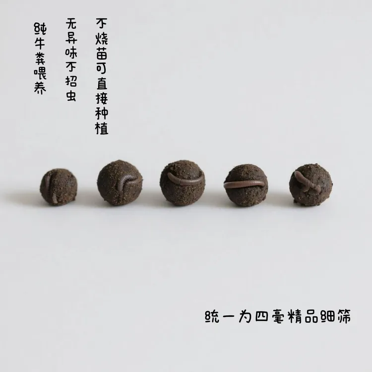 蚯蚓粪营养土有机肥 园艺阳台庭园好帮手