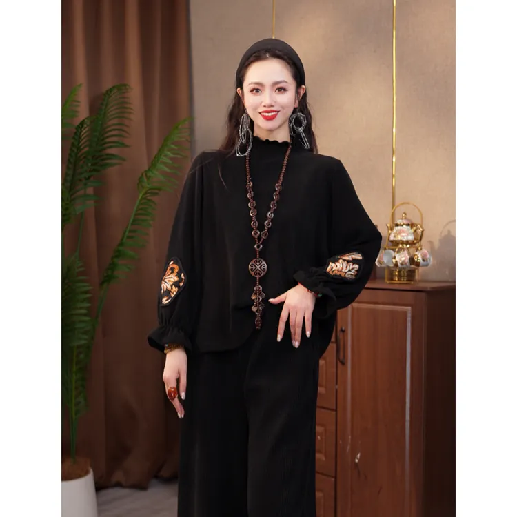 192/时尚休闲新中式秋冬款打底衫 J