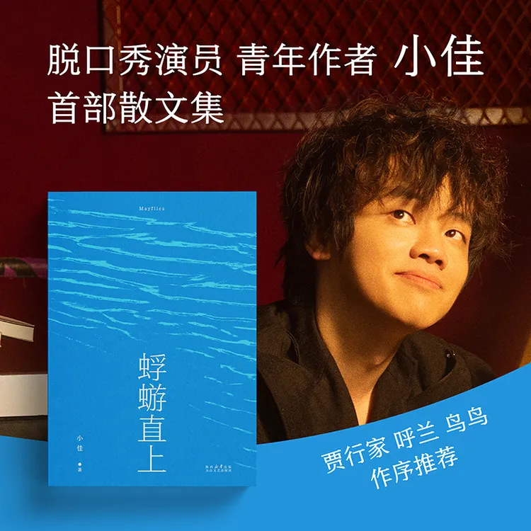 果麦蜉蝣直上  脱口秀演员小佳首部散文集 