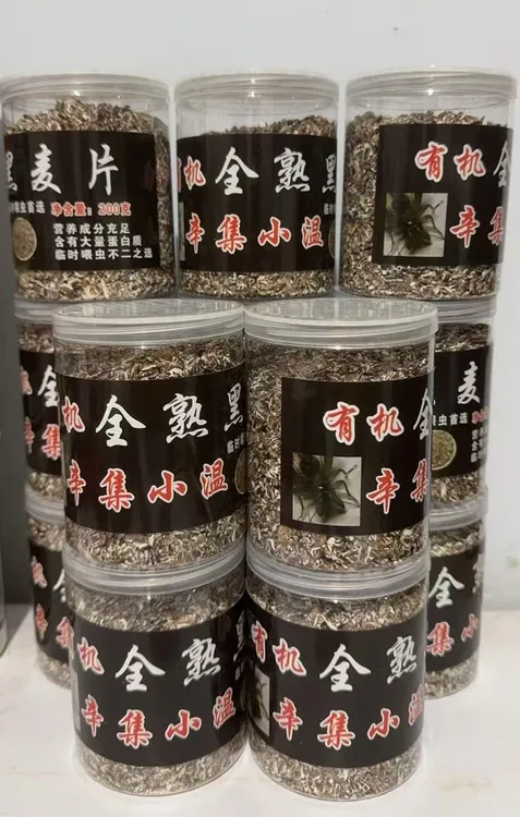 蟋蟀蛐蛐饲料（早期临时喂养全熟黑麦片）