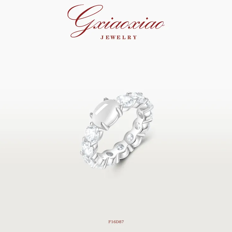 G XIAOXIAO 气质复古高级贵气感百搭戒指 F16D87新年礼物
