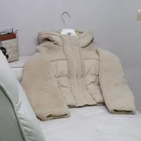 【13226】高品质原创设计卡其百搭连帽羽绒服星