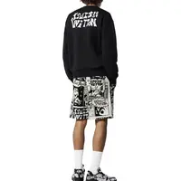 5499/LOUIS VUITTON SS23 黑色猫头鹰logo刺绣卫衣/5L码/全新带吊