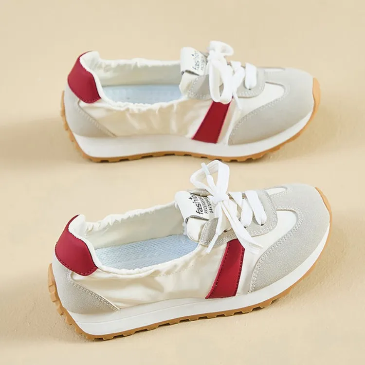 阿甘运动鞋女款夏季浅口休闲帆布鞋一脚蹬懒人帕拉小白鞋软底爆款