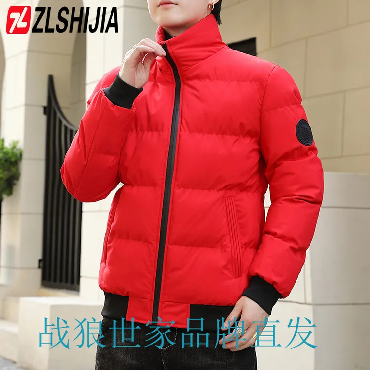 Z·L·SHIJIA/战狼世家立领棉衣男士冬季防风棉服短款防风运动休闲
