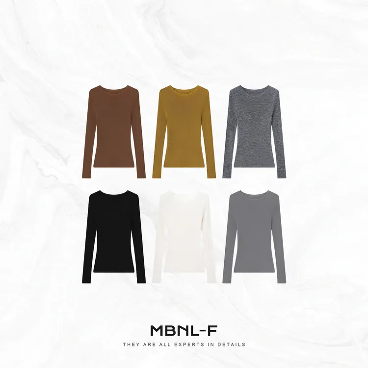 MBNL-F“重工精简” 60支otw绿标扬子纱18针羊毛T恤 秦磊XM-XMY2519