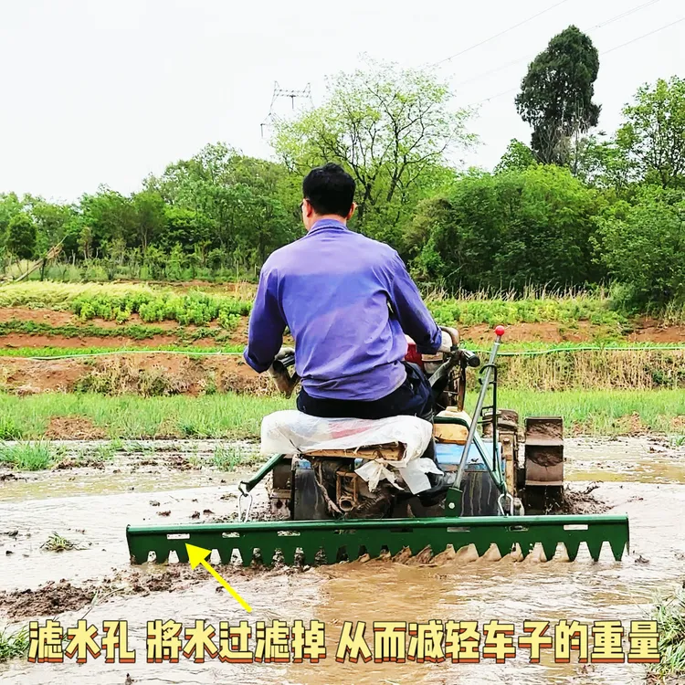 无品牌手扶拖拉机专用花键款升降平田器不占安装位使用方便