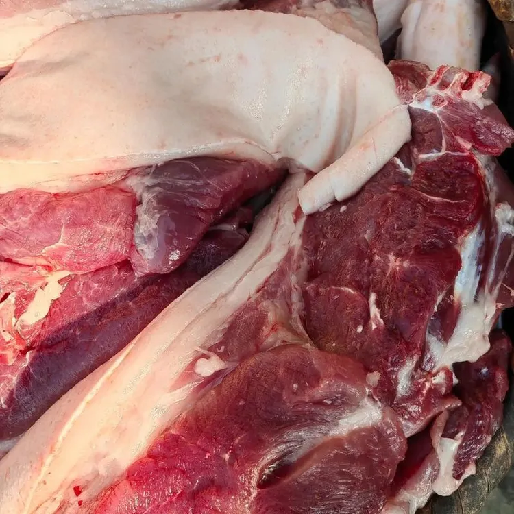 农家散养黑猪土猪肉，纯粮食喂养