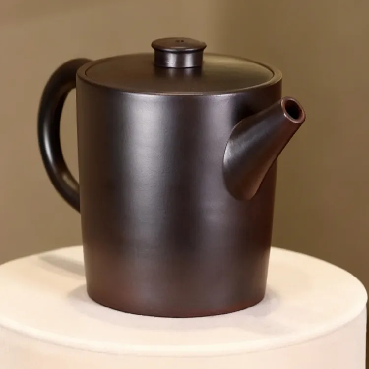 王金川纯手工紫砂壶290毫升龙窑柴烧发茶性好原矿上等大红袍柴烧