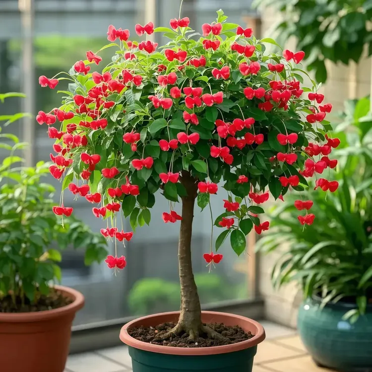 金丝吊蝴蝶树苗驱蚊虫净化空气地栽花卉绿植盆景耐寒庭院风景植物