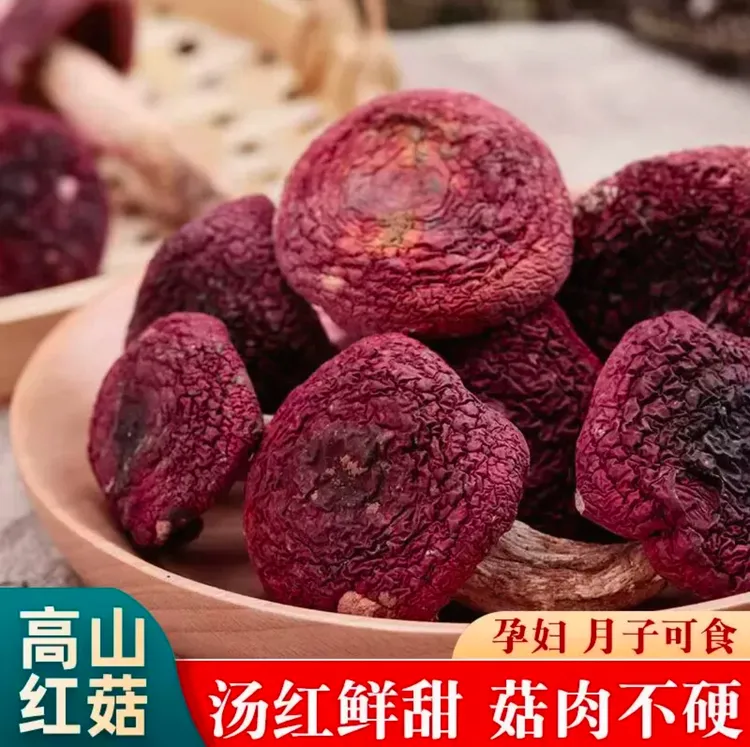 福建三明红菇正宗中标红菇新货女人菇月子菇无硫姑菌