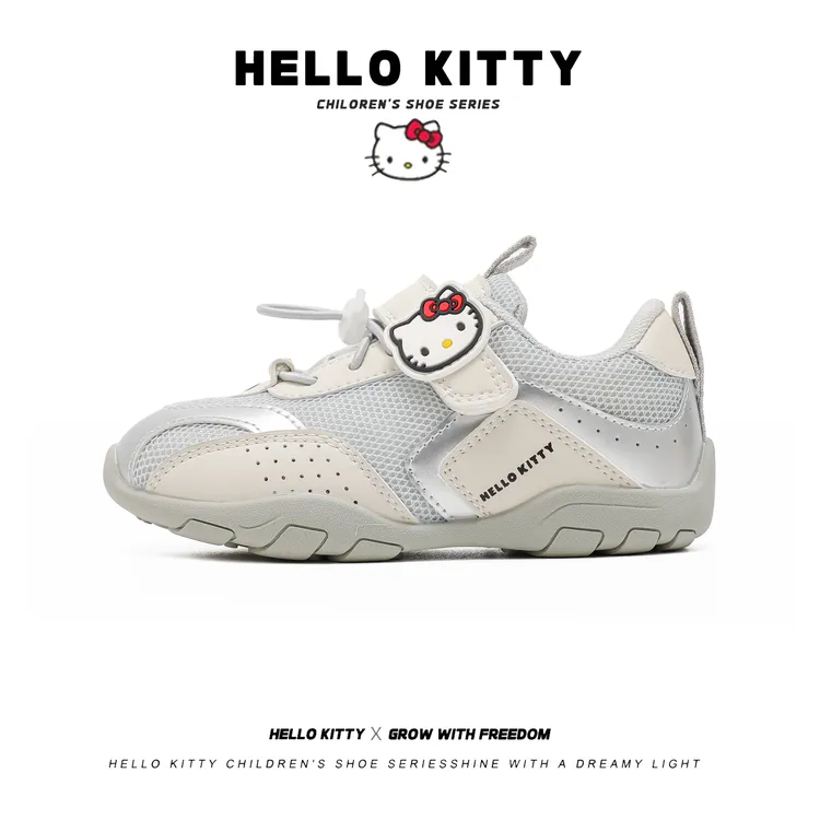 HELLO KITTY/凯蒂猫女童鞋子2025春秋新款软底防滑女孩跑步运动鞋
