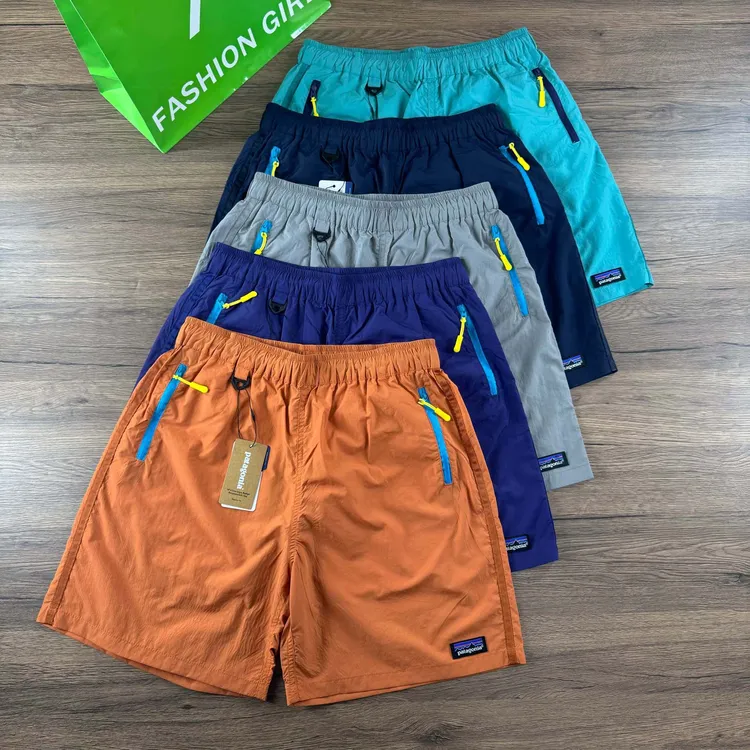 pata巴塔户外男士沙滩裤宽松运动羽毛球速干健身美式短裤潮