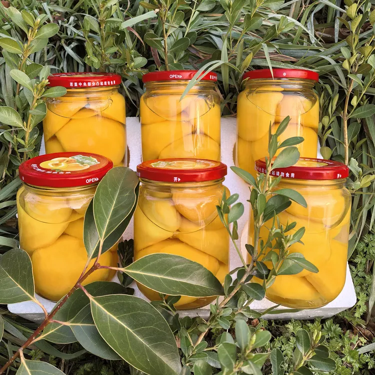 黄桃罐头手工制作无添加
