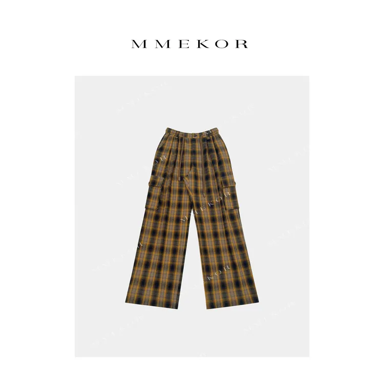 MMEKOR“栗子裤” 2025新款秋款活力常青藤百搭休闲裤 50023