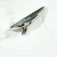 【3077】发夹 LeLe 妹妹家黑银色设计师款