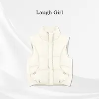 楚楚君 Laugh girl【潮流马甲】新款时尚百搭羽绒立领马甲JL531210