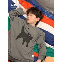 Q宝家童品11月新款 儿童睡衣套装冬季男女童卡通家居服睡裤两件套