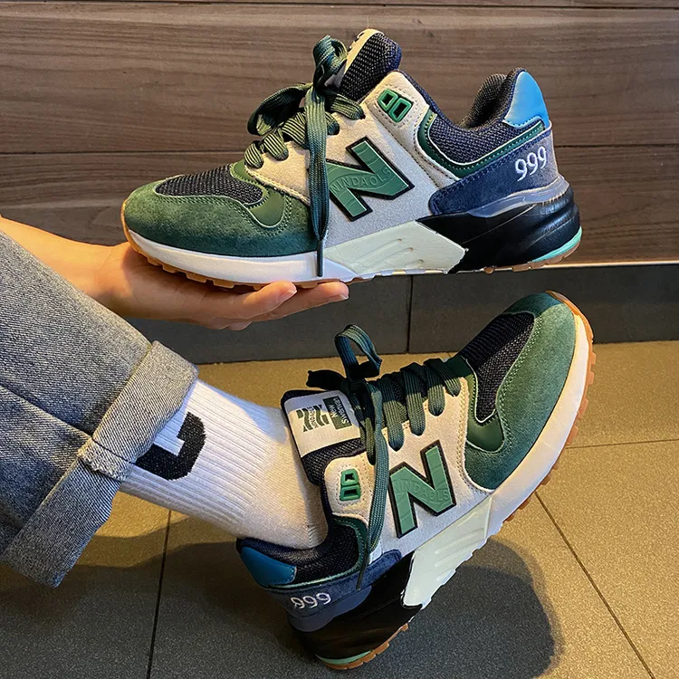 经典N999系列跨境秋冬休闲鞋跑步鞋百搭时尚男女情侣直播爆款男鞋