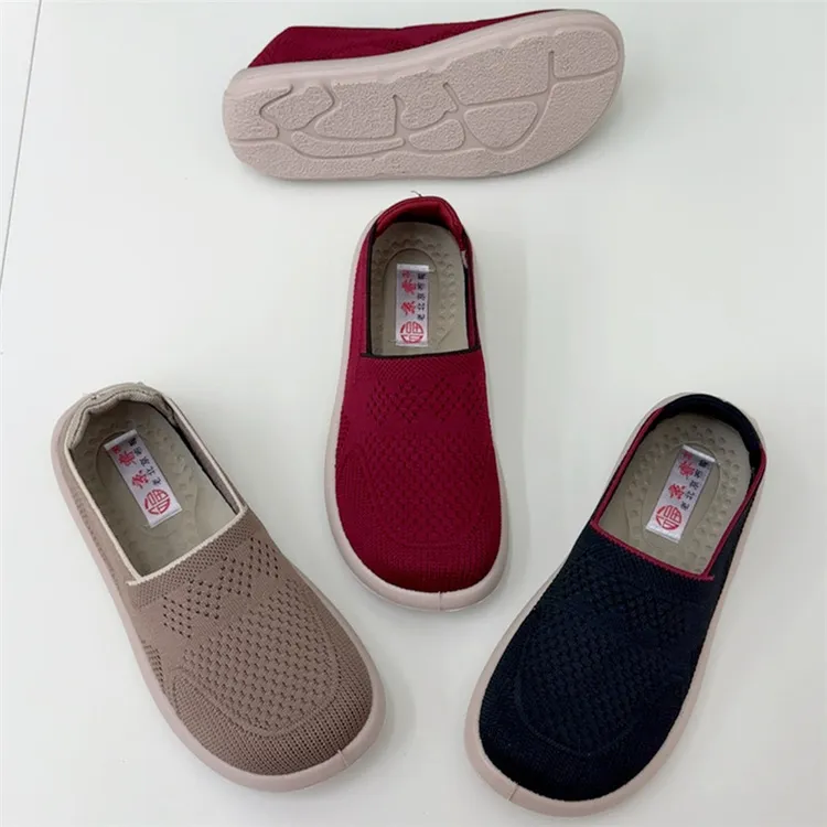 春秋老北京布鞋女软底轻便女单鞋平底百搭休闲妈妈鞋中老年健步鞋