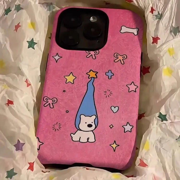 西高地星星适用iPhone17Promax卡通17可爱16Pro菲林壳15/14防摔13