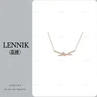 合金项链  lennik/lennik-LN经典轻奢时尚绳结项链