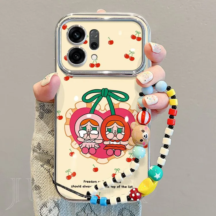 樱桃娃娃适用opporeno15pro手机壳全包防摔OPPOreno15新款保护壳