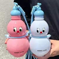葫芦水壶网红爆款葫芦形状水杯高颜值女生夏日户外便携夏天吸管杯
