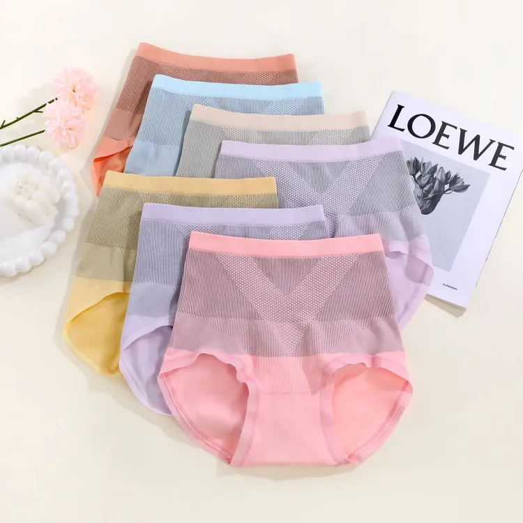 V绷带【7条装】大肚腩收腹提臀女士女款短裤面料柔软舒适