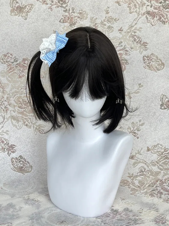 一刀切短发假发Lolita蓬松波波头 20+数量有限 no退no换 介意勿拍