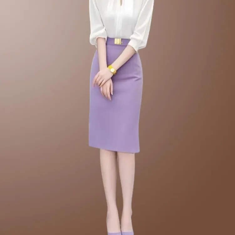 2025年春秋季新款时尚百搭半身裙气质独特高级韩系洋气女装裙潮流