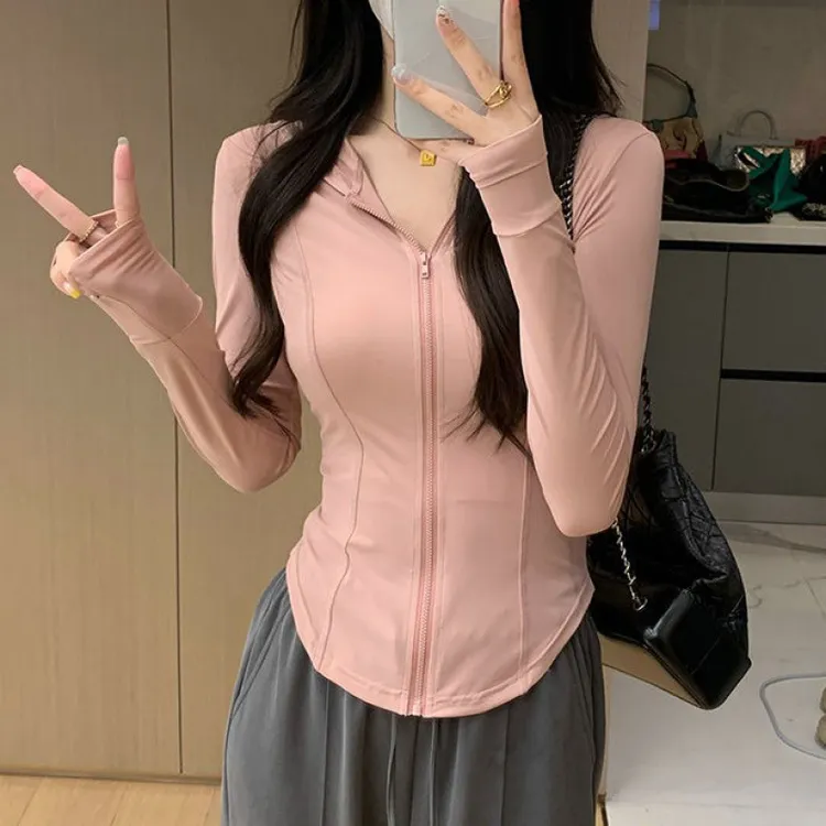 防晒衣女款夏季冰丝透气连帽外套上衣遮阳防晒服防紫外线防晒罩衫