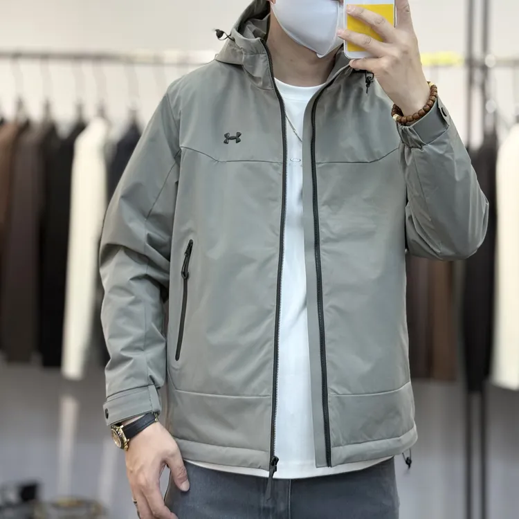 秋冬新品二棉冲锋衣休闲男士外套1188冬季