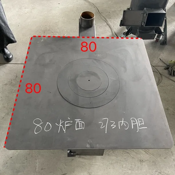 80公分方面加重加厚无烟钢炮气化炉柴煤两用取暖做饭烤箱万向轮