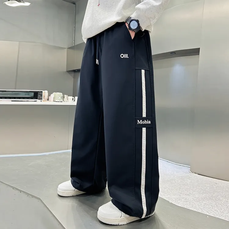 男童裤子2025新款春秋款儿童秋装休闲裤大童秋季运动裤宽松帅气潮