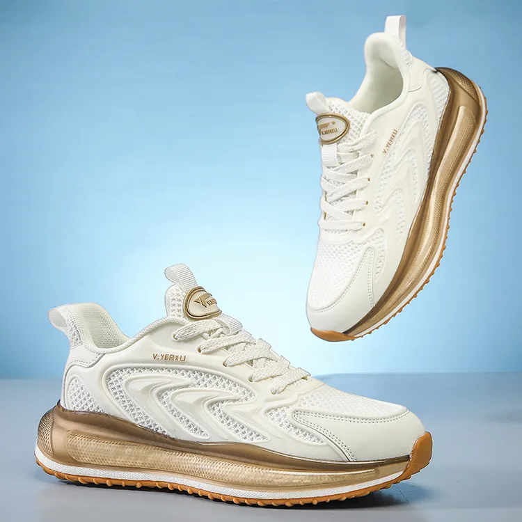 V.YERXU威亚逊秋冬款透气爆款减震气垫跑步鞋轻奢秋冬款运动鞋