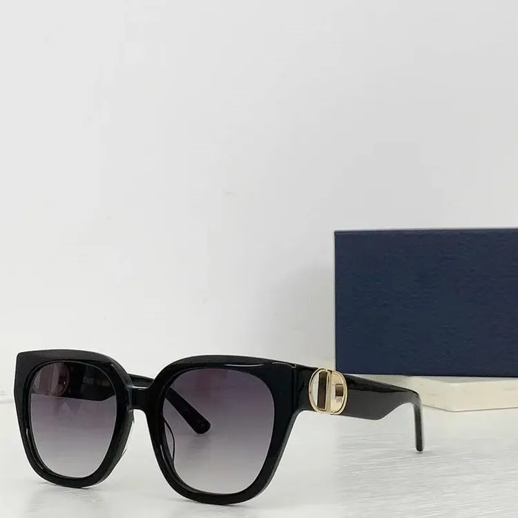 法式轻奢极简 2025年春夏新款D家方框墨镜男女cd太阳镜潮开车旅游